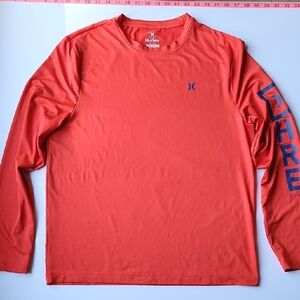 Hurley Men's Coral Long Sleeve Tee